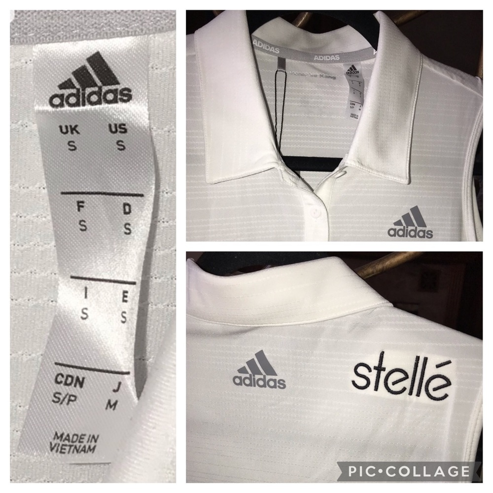 4 Sm adidas Danielle Kang tops w/Stelle logo - Picture 6 of 13